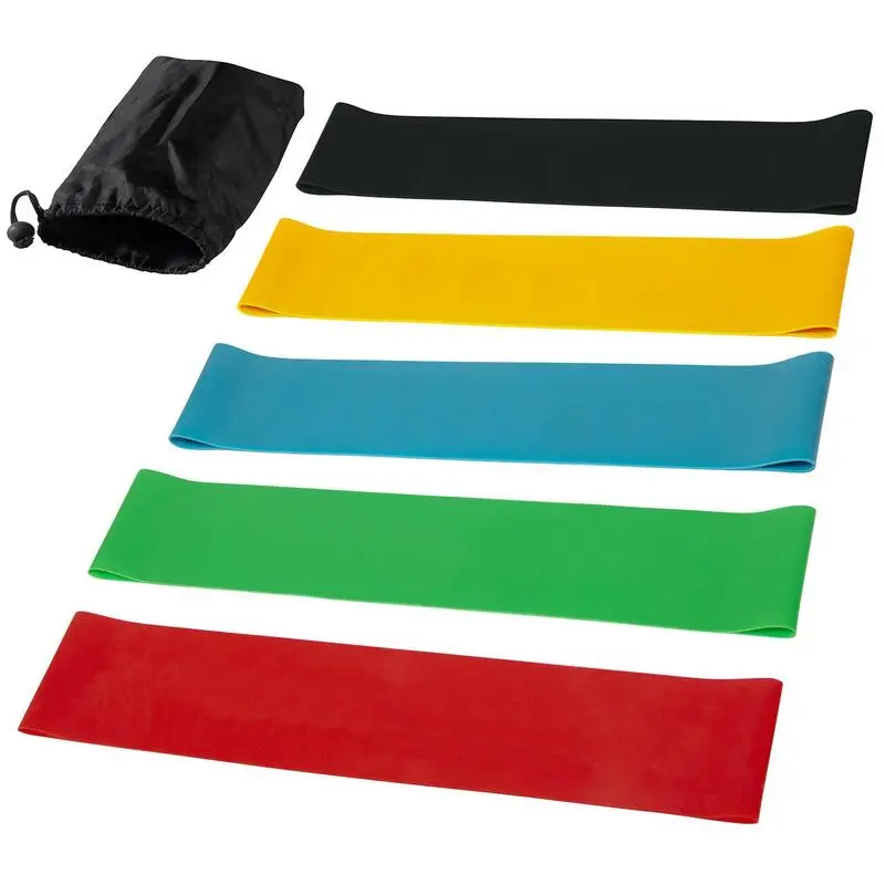 Virtufit Juego De Minibanda - Bandas De Resistencia - Elásticos De Fitness - 5 Piezas