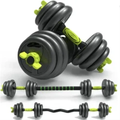 OZIO FITNESS Juego Kit 30 Kg De Mancuernas 4 En 1 MultiFit