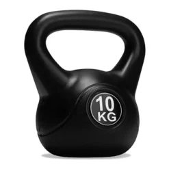 Virtufit Kettlebell - Cloruro De Polivinilo - Negro - 10 Kg