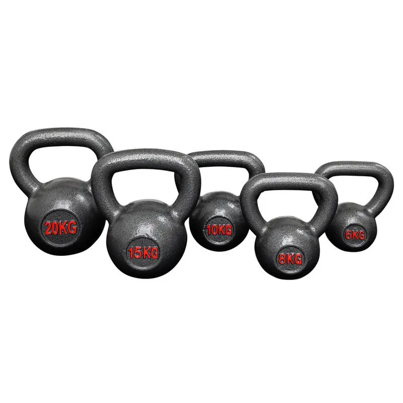IVOL Kettlebell De Hierro Fundido - 10 Kg Para Fitness Y Entrenamiento De Fuerza - Imagen 2
