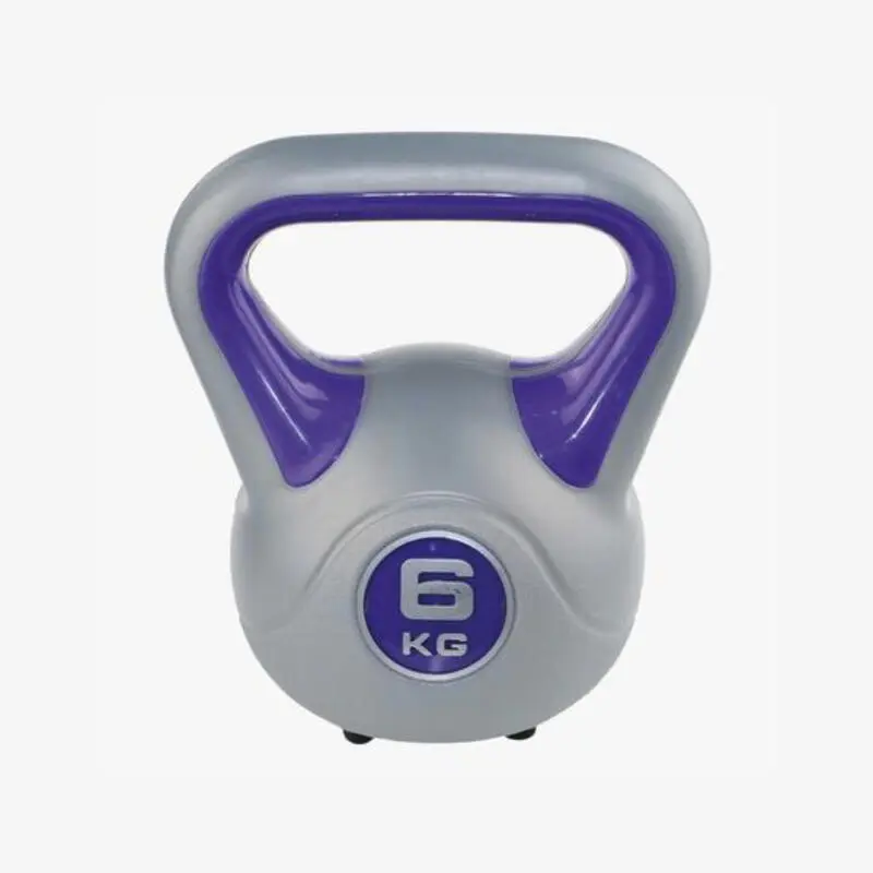 OZIO FITNESS Kettlebell Pesa Rusa Fit 6KG Con Asa Antideslizante.