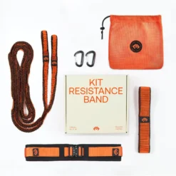 MURTRA SPORT Kit Banda Resistencia 4m Para Entreno Resistido Y Deportes Equipo XS A M