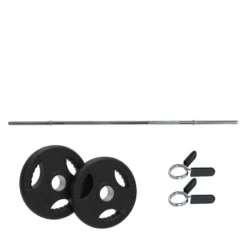 Kit Barra De Musculación + Discos 16 KG ( 25mm) VIMAS SPORT
