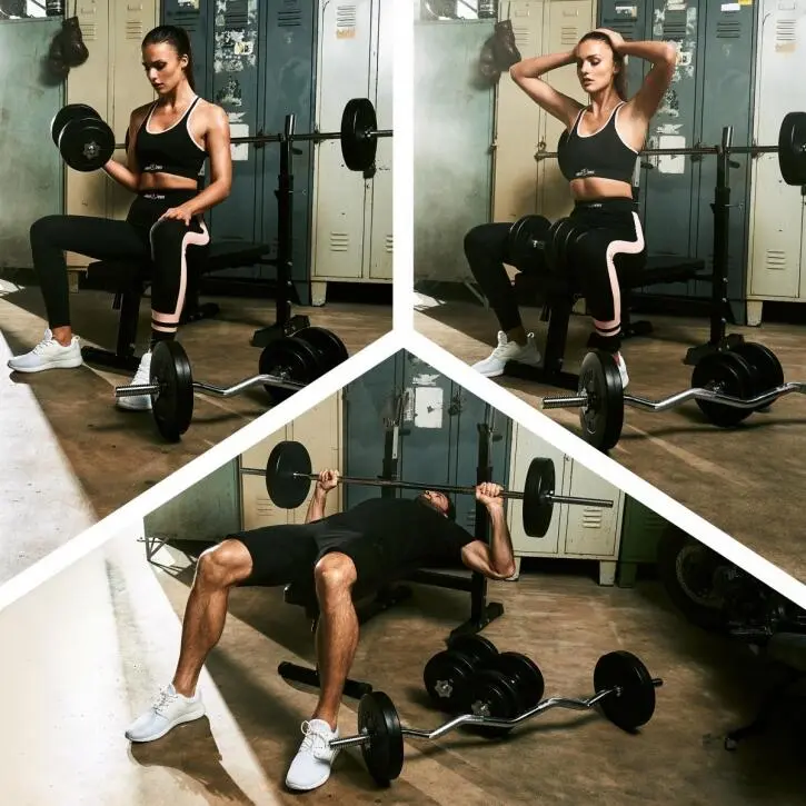 Kit Completo De Musculaci贸n Gorilla Sports De 100 Kg - Imagen 4