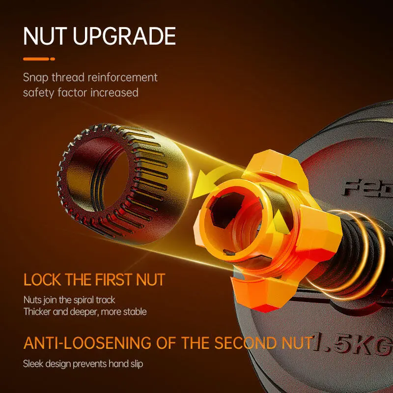 Kit Mancuernas V2 Xiaomi FED, 20kg - Imagen 5