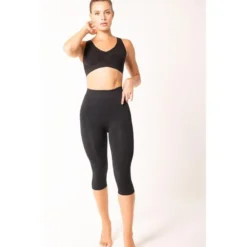 Anaissa Legging Capri Noche Sin Costuras Con Fibra Emana 200 Den, Nina
