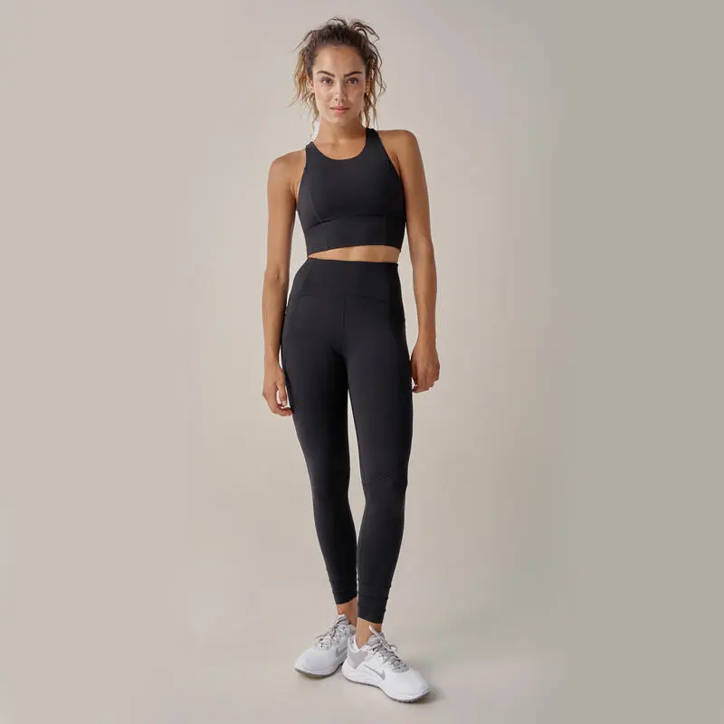 Legging Deportivo Diardi 7/8 De Mujer Black Limba - Imagen 4