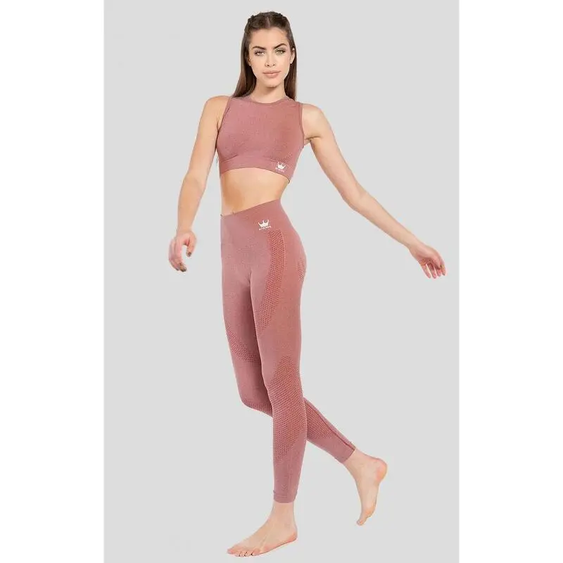 Legging Deportivo Sin Costuras Con Fibra Emana 3D, Neptuno Anaissa - Imagen 3