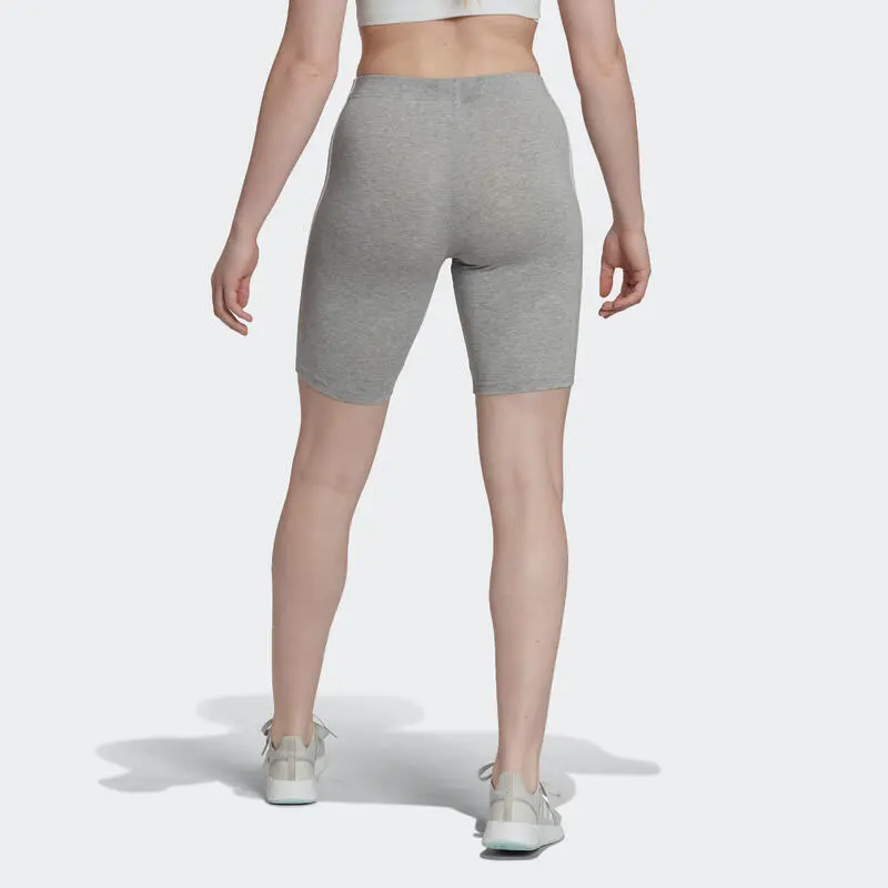 Leggings Mallas Fitness Ciclistas Mujer Adidas Essentials Gris - Imagen 2