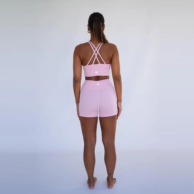 Leggings Mallas Fitness Cortos Sostenible Poliéster Mujer Fitplanet Posidonia - Imagen 5