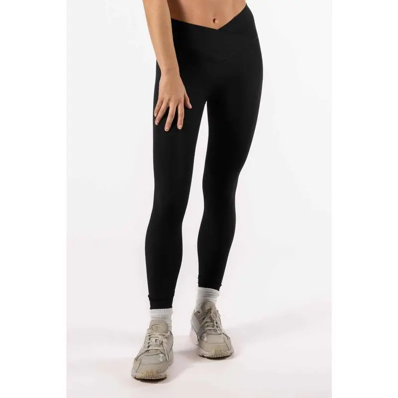 AESTHETIC WOLF Leggings Mallas Fitness Talle Alto Mujer Negro