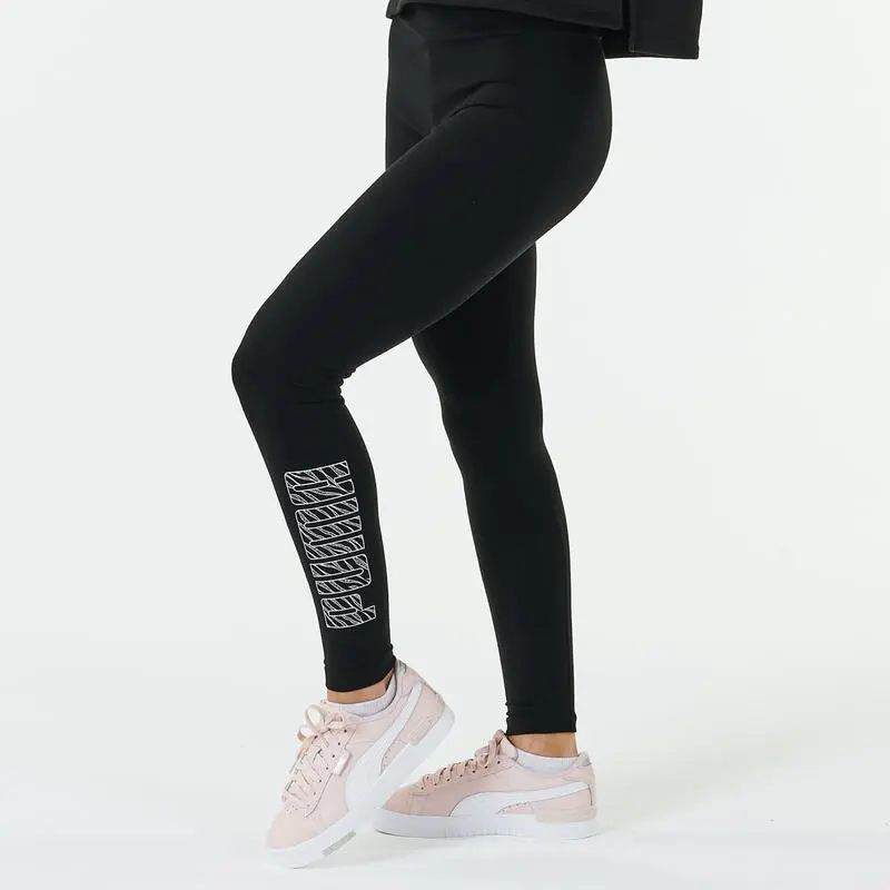Leggings Puma Detalle Plateado