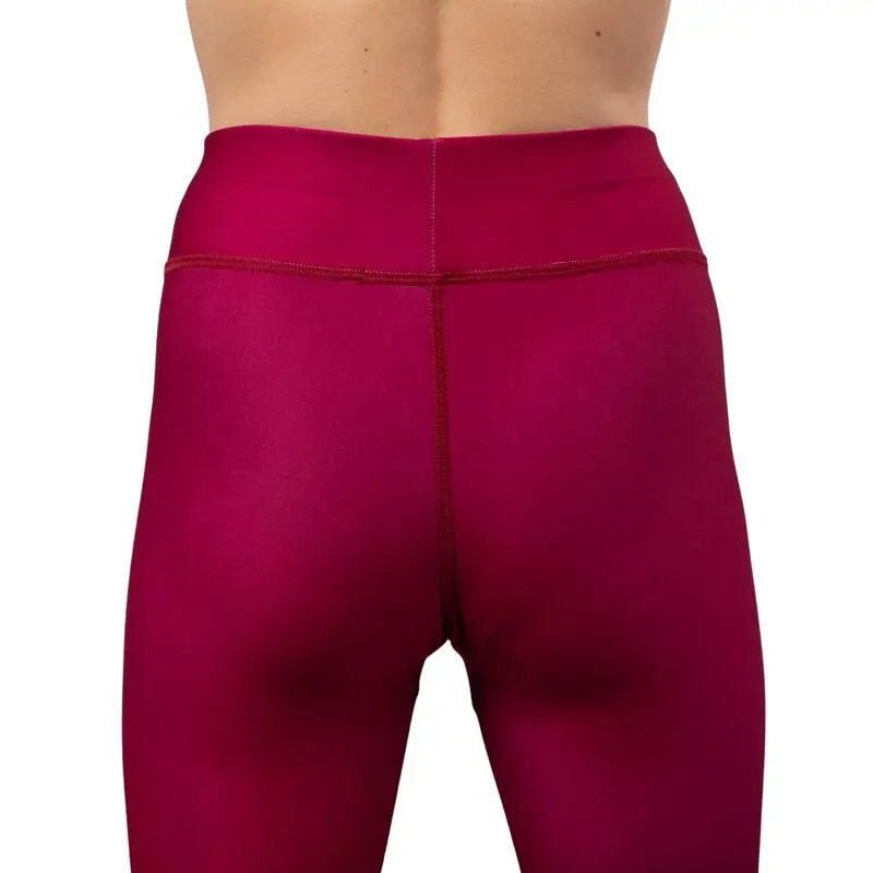 THE RUNNING REPUBLIC Leggings Running Corto De Poliéster Reciclado Para Mujer TRR Rojo - Imagen 4