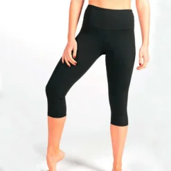 ELVA PROTECT Malla Legging 7/8 Térmico Con Protector De La Zona Íntima Mujer Elva Negro