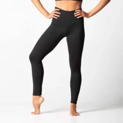 ELVA PROTECT Malla Legging Largo Térmico Con Protector De La Zona Íntima Mujer Elva Negro