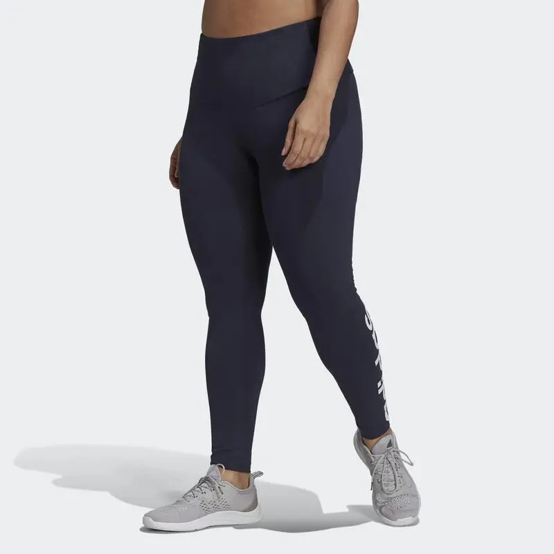 ADIDAS Mallas Essentials High-Waisted Logo (Tallas Grandes) - Imagen 6