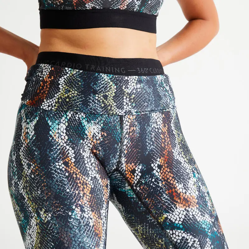 Mallas Fitness Dance Efecto Vientre Plano Starever Mujer Multicolor - Imagen 4