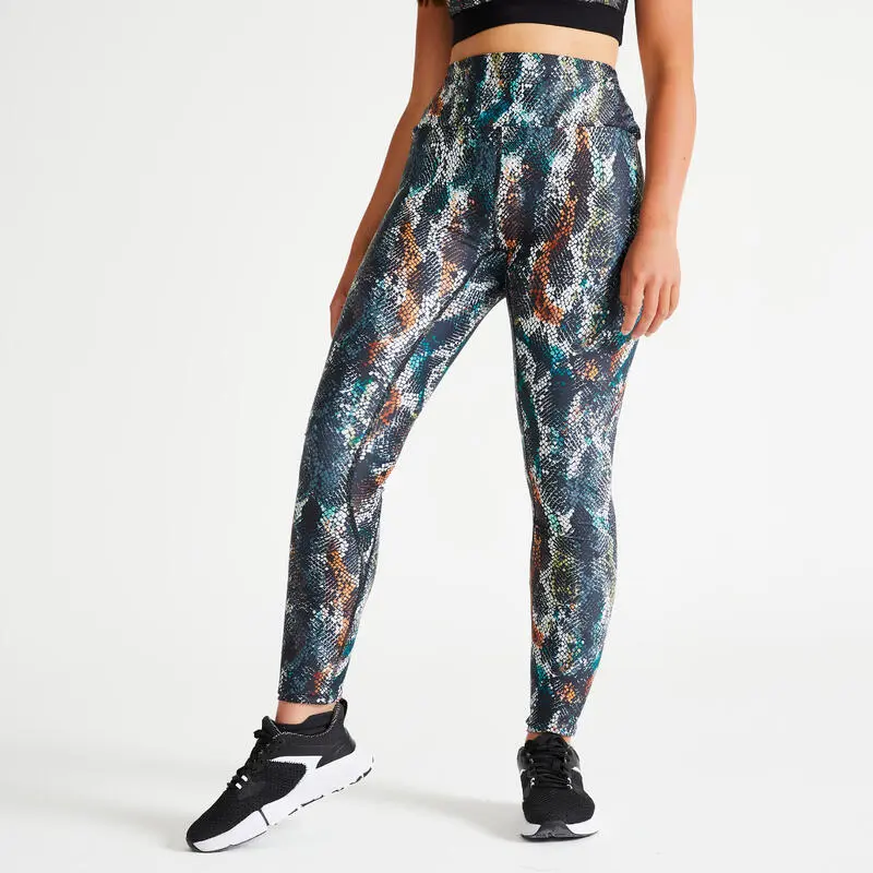 Mallas Fitness Dance Efecto Vientre Plano Starever Mujer Multicolor