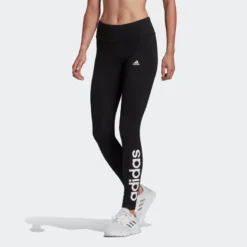 Mallas Leggings Adidas Fitness Mujer Linear Negro