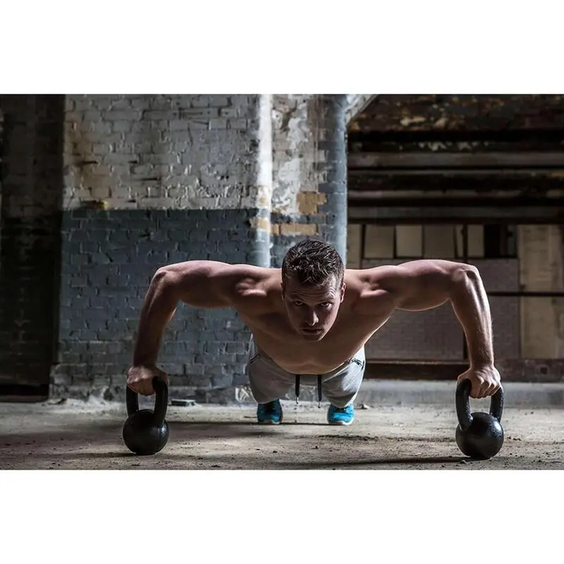 Mancuerna Tunturi - Hierro Fundido - 28 Kg - Imagen 5