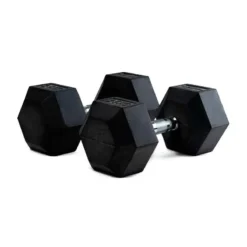 BODYTONE Mancuernas De Goma Hexagonales Profesionales 25Kg