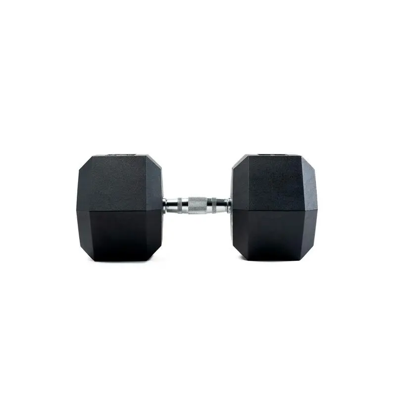 BODYTONE Mancuernas De Goma Hexagonales Profesionales 27Kg - Imagen 5