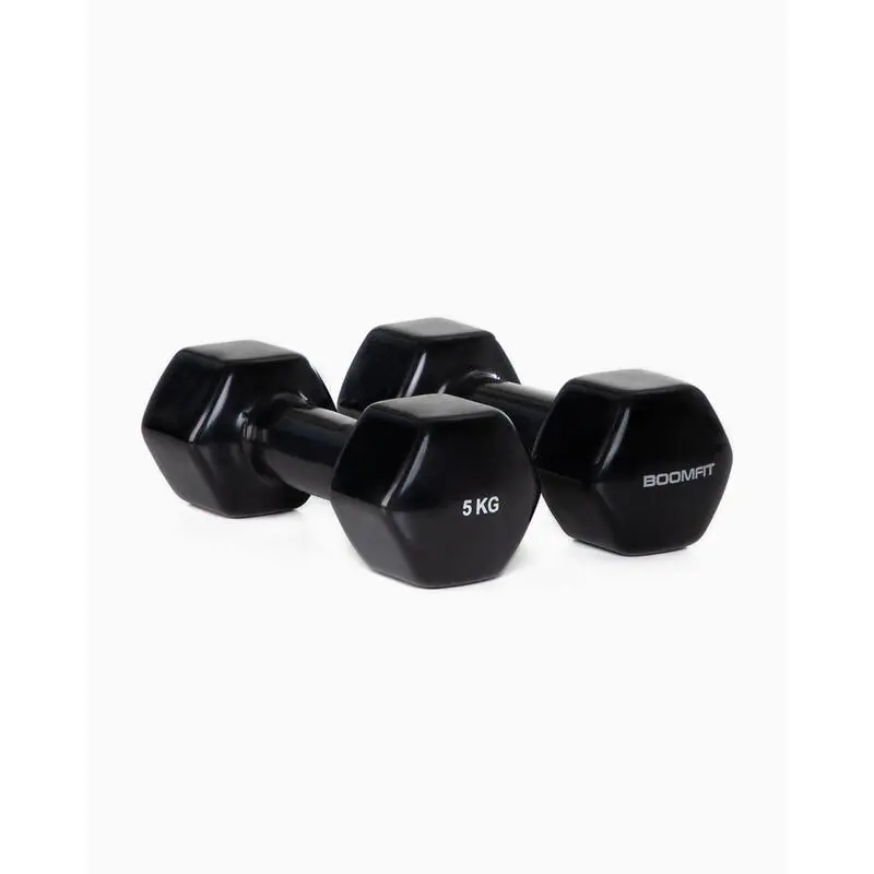 Mancuernas De Vinilo 5Kg (Pareja) - BOOMFIT