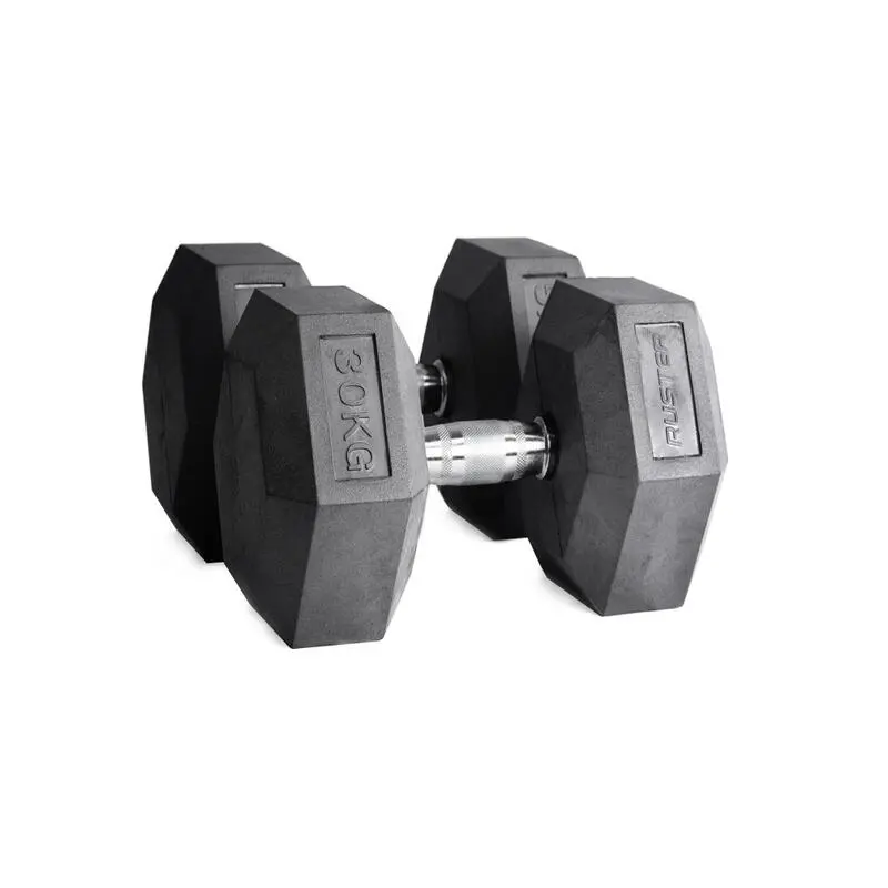 OZIO FITNESS Mancuernas Hexagonales 30kg (par)