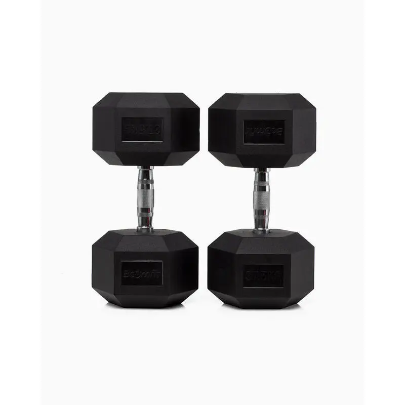 Mancuernas Hexagonales 37,5Kg (Pareja) - BOOMFIT - Imagen 2