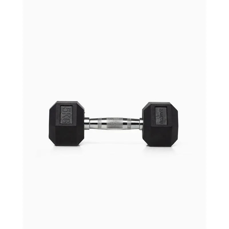 Mancuernas Hexagonales 9Kg (Pareja) - BOOMFIT - Imagen 3