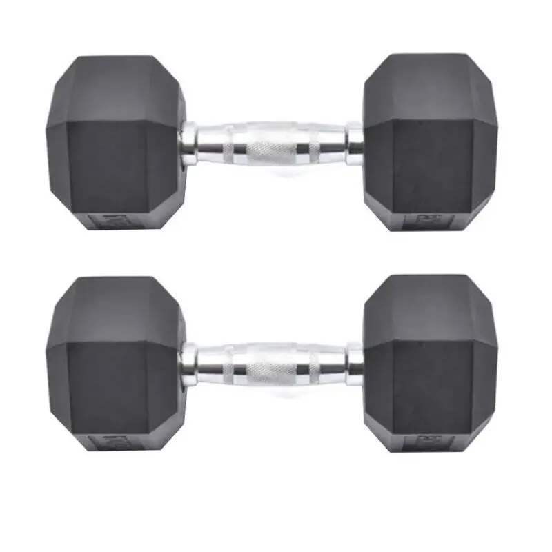 Mancuernas Hexagonales Musculaci贸n 2,5 Kg A 27,5 Kg Fitness Tech - Imagen 2