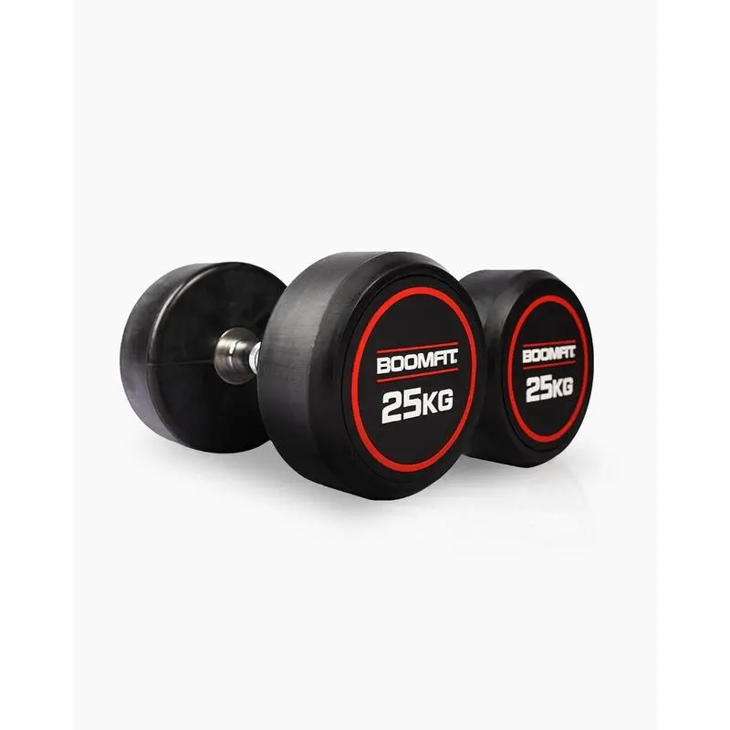 Mancuernas Redondas 25Kg (Pareja) - BOOMFIT - Imagen 2