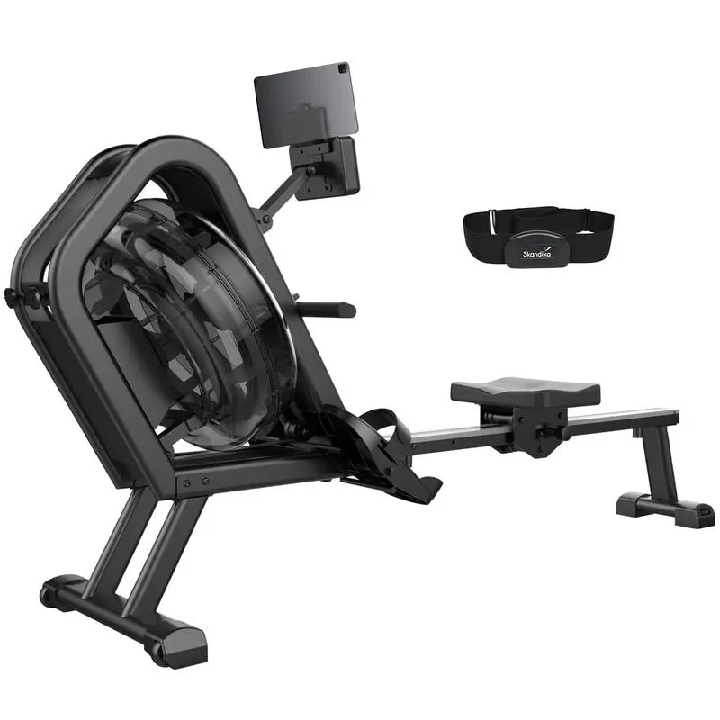 SKANDIKA Máquina De Remo De Agua - Motalla - Fitness - Kinomap App - Bluetooth