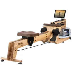 SKANDIKA Máquina De Remo De Agua Styrke - Fitness - Madera Auténtica - Made In Germany