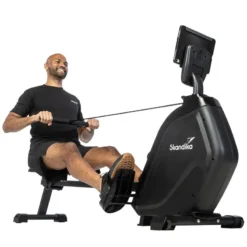 SKANDIKA Máquina De Remo - Munin - Plegable - Resistencia Magnética 16 - Kinomap App