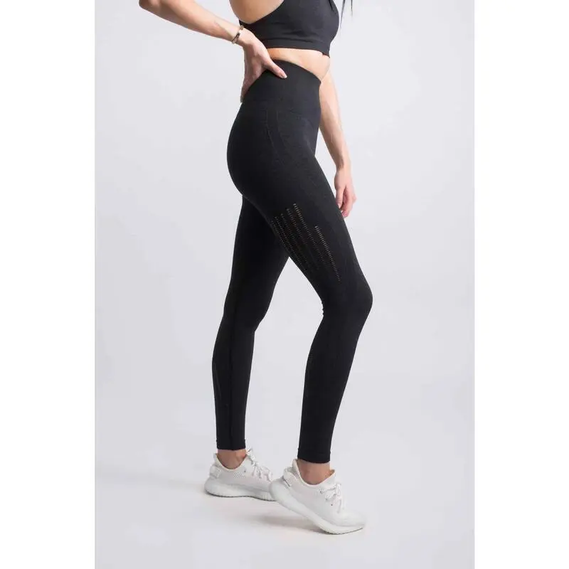 AESTHETIC WOLF Motion Seamless Legging Fitness - Mujer - Negro - Imagen 2