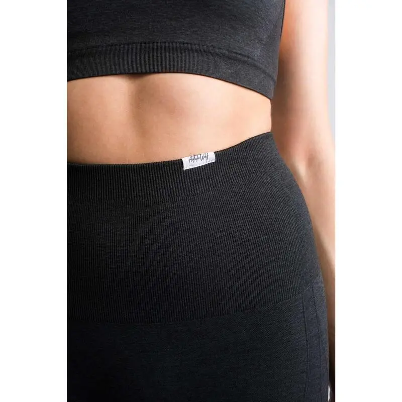 AESTHETIC WOLF Motion Seamless Legging Fitness - Mujer - Negro - Imagen 4