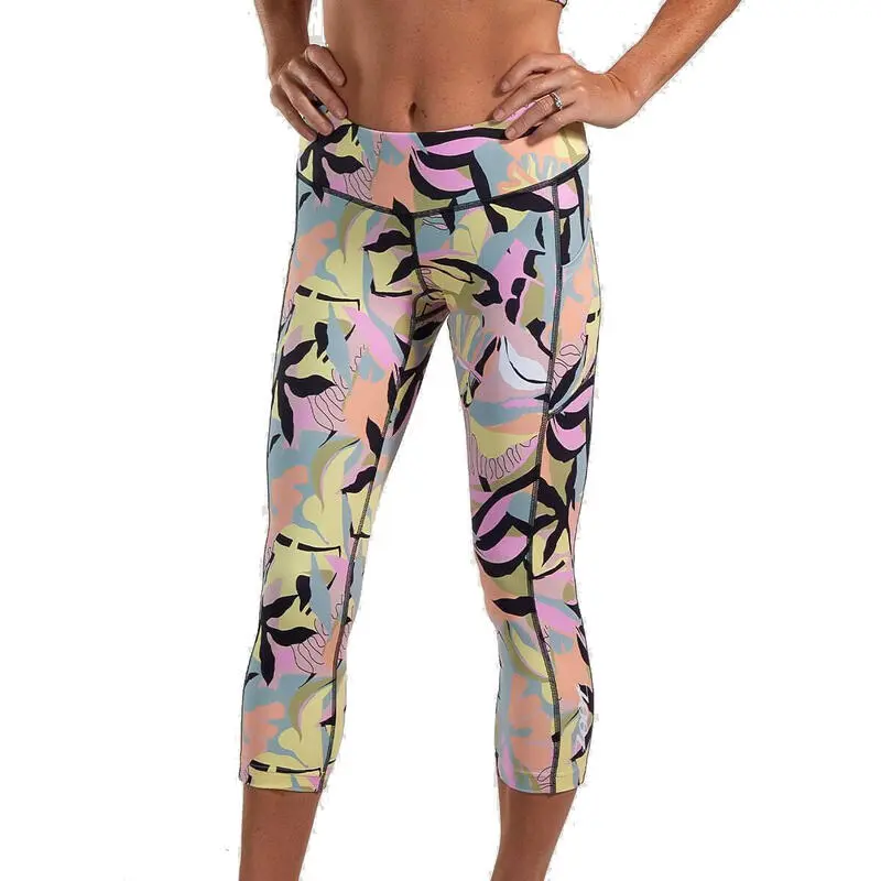 Mujeres LTD Corriendo Capri Pantalones De Correr - Mahalo ZOOT