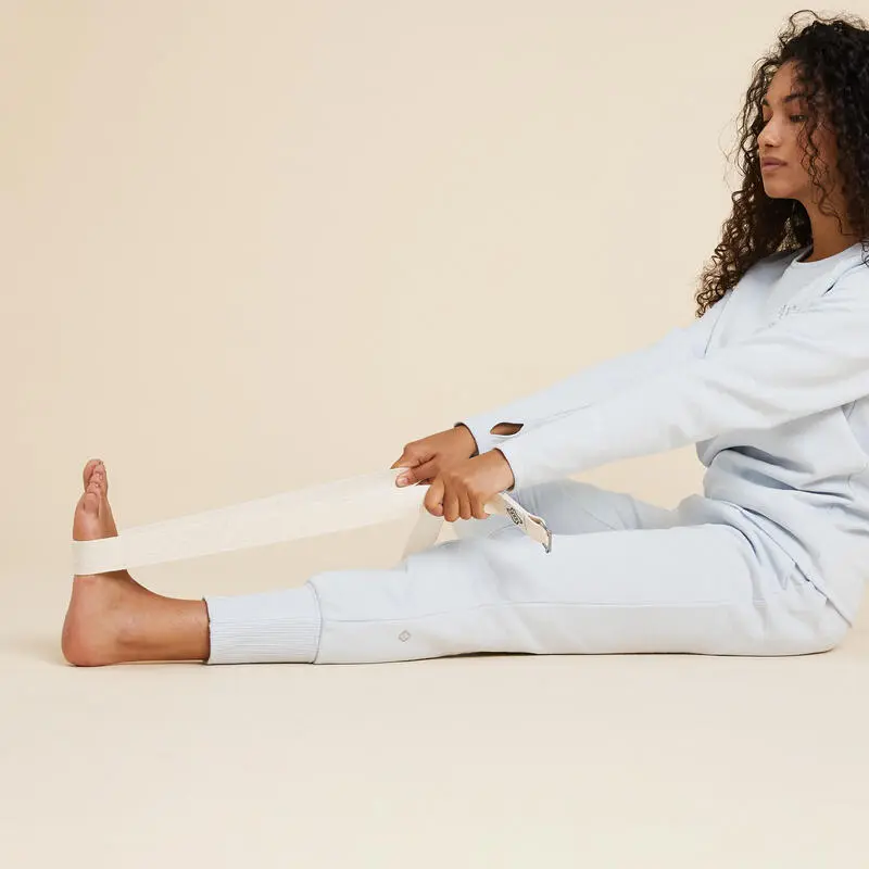 KIMJALY PANTALÓN CARROT MUJER YOGA SUAVE AZUL CLARO - Imagen 3