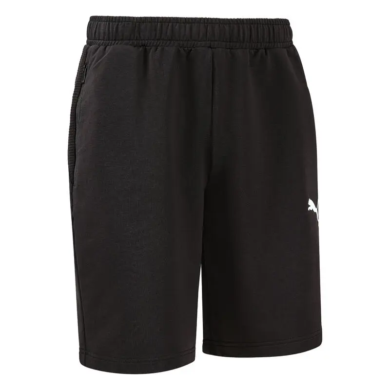 Pantal贸n Corto Fitness Puma Hombre Negro Algod贸n