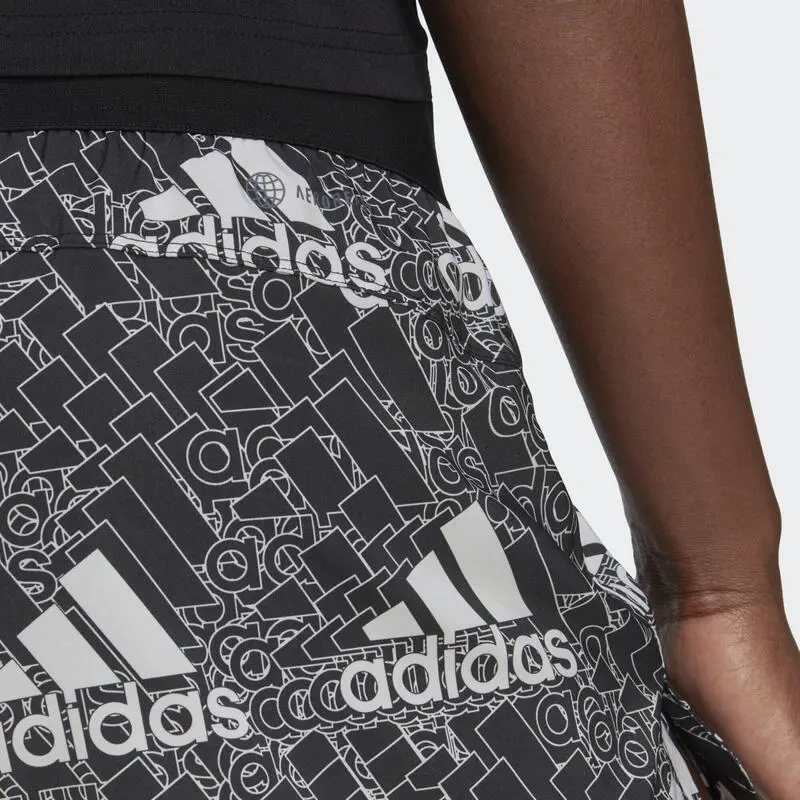 ADIDAS Pantal贸n Corto Made For Training Logo Graphic Pacer - Imagen 5