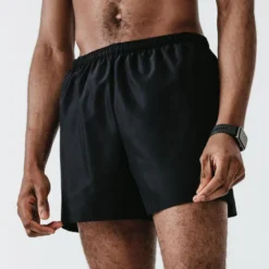 Kalenji Pantalón Corto Running Transpirable Hombre Dry Negro