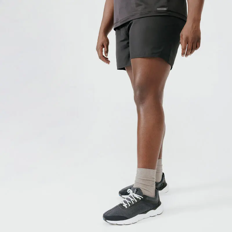 Kalenji Pantal贸n Corto Running Transpirable Hombre - Dry Negro (4XL A 5XL) - Imagen 5