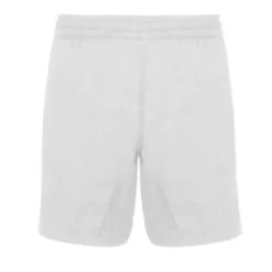 Roly Pantalón Corto Short Fitness Transpirable Hombre Con Bolsillos Blanco