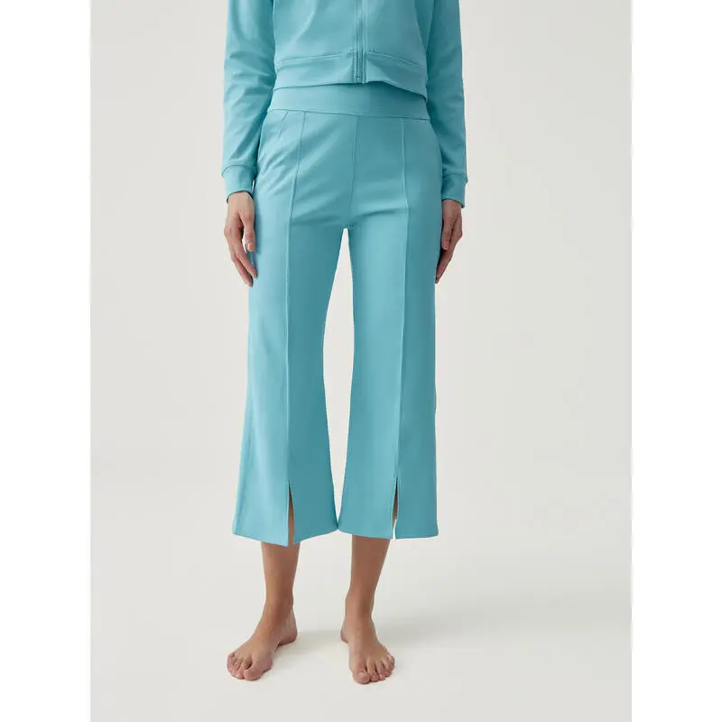 Born Living Yoga Pantal贸n Deportivo De Mujer De Corte Recto Y Largo Al Tobillo - Imagen 6