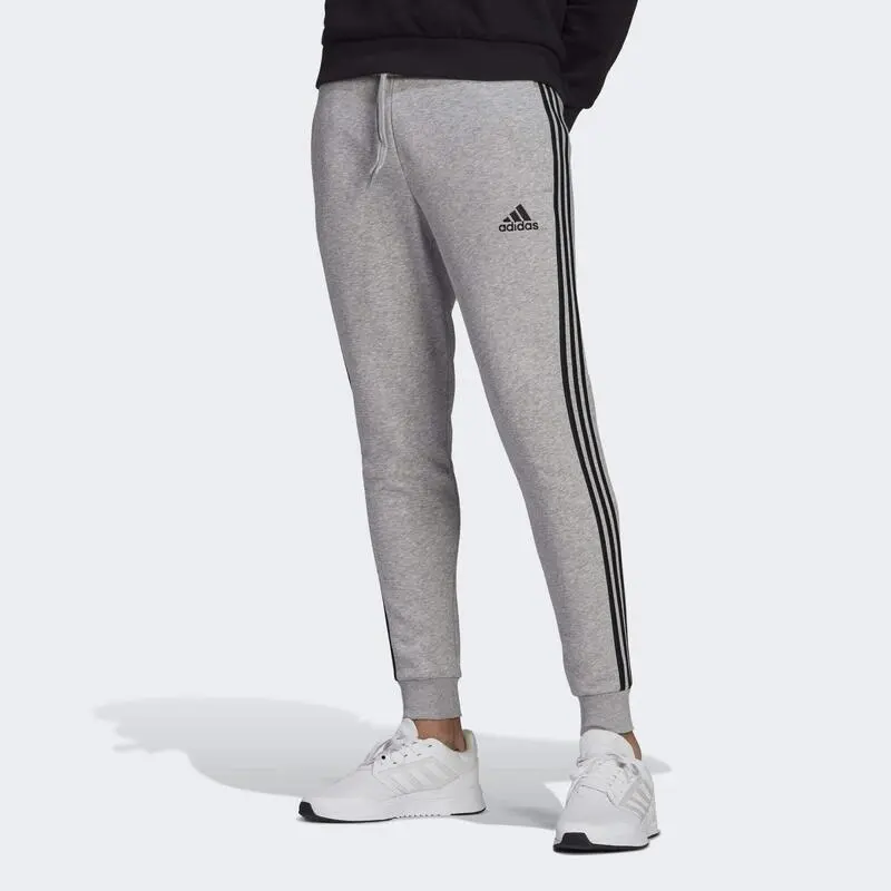 ADIDAS Pantal贸n Essentials Fleece Fitted 3 Bandas - Imagen 6