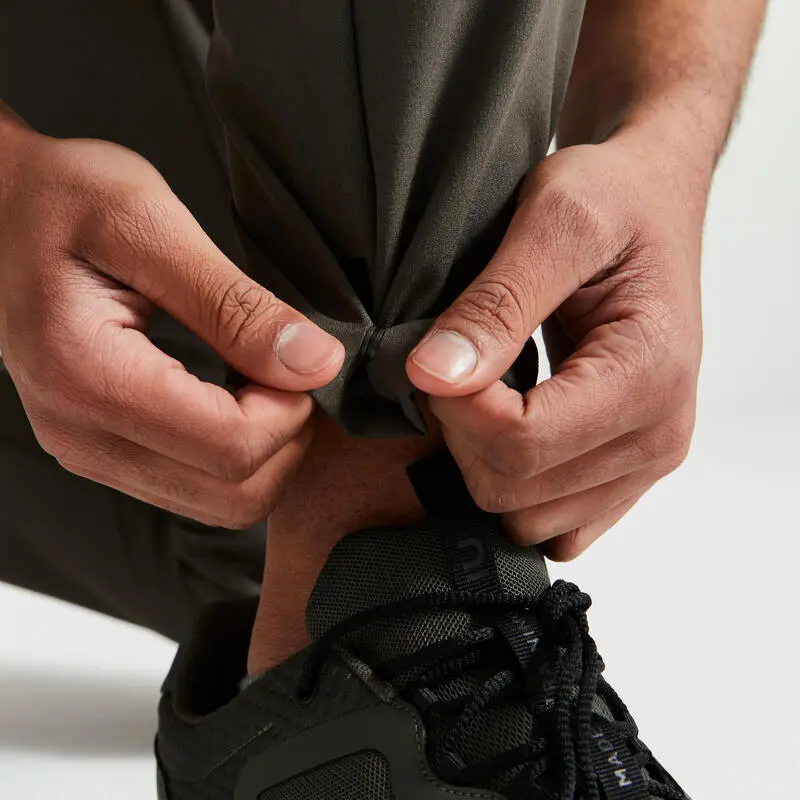 Domyos Pantal贸n Fitness Collection Hombre Caqui Transpirable - Imagen 3