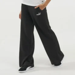 Pantalón Fitness Puma Loose Mujer Negro Algodón