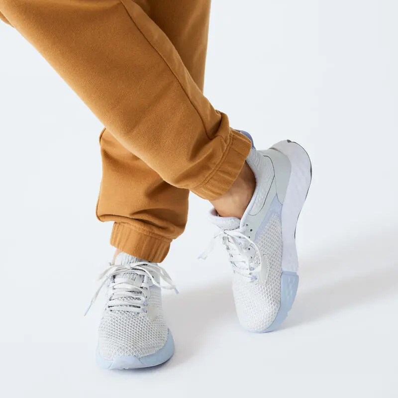 Pantal贸n Jogger Fitness Regular Algod贸n Mujer Domyos Avellana - Imagen 5