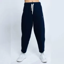 THE RUNNING REPUBLIC Pantalones Chandal 100% Algodón BCI De Mujer TRR Azul Marino